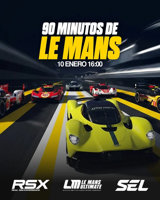 RSX 90 Minutes of Le Mans promotional poster